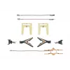 Märklin 72022 laidžiosios glaudžiamosios sankabos, 2 vnt., H0