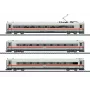Märklin 43726 papildomų vagonų rinkinys ICE 4, HO skalė, pilkas