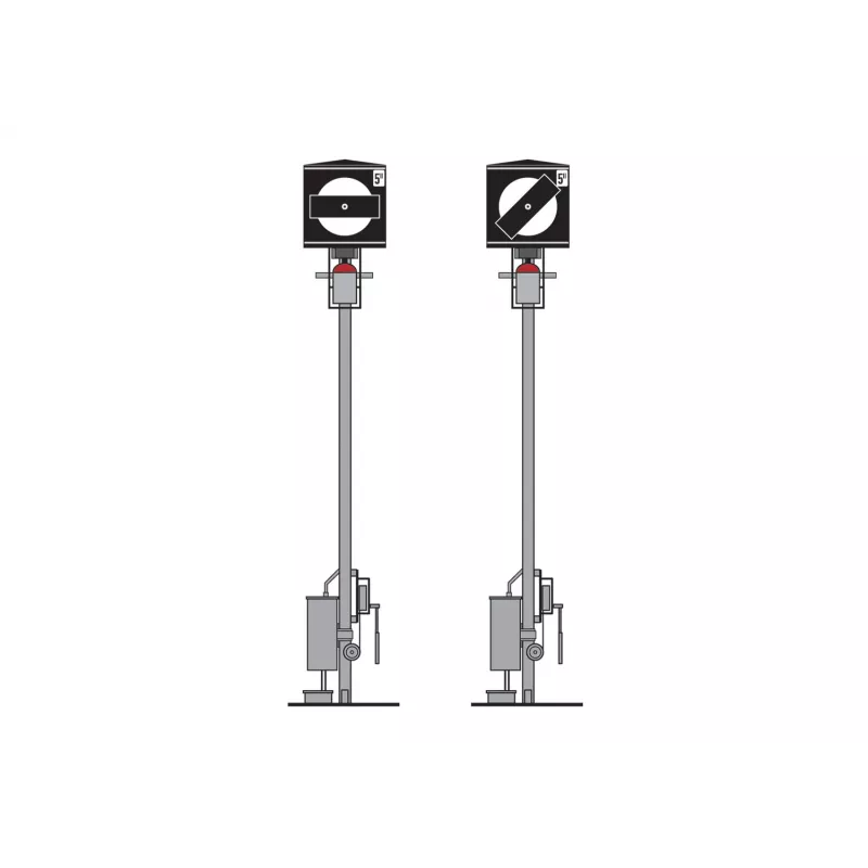 Märklin 70421 H0 signalinis stulpas su 2 baltais LED