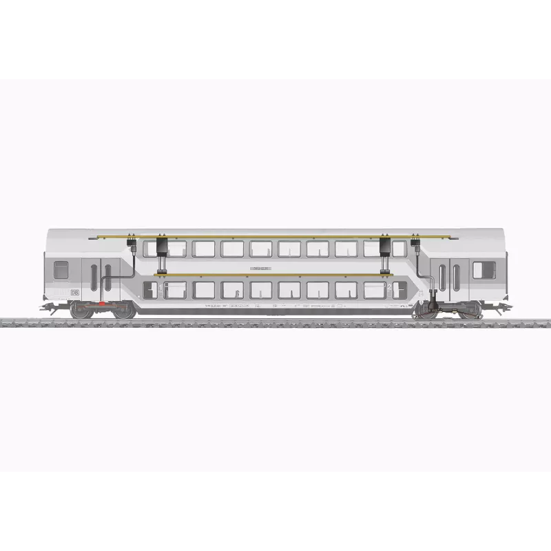 Märklin 73141 LED vidinis apšvietimas HO vagonams, šiltai balta, pilka