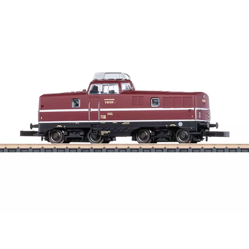 Märklin 088802 Z geležinkelio V 80 dyzelinis lokomotyvas DB III epocha