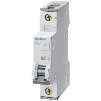 Siemens 5SY41057 automatinis jungiklis 1 polių C charakteristikos 0,5 A 10 kA
