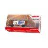 Märklin 44252 HO vėžės Gms 30 uždengtas prekinis vagonas, III epocha, DB, rudas
