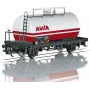 Märklin 44404 H0 šaldymo vagonas Gs 210, Märklin Magazin Jahreswagen 2004, V epocha, baltas/sidabrinis, 139 mm