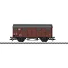 Märklin 44500 H0 uždengtas krovininis vagonas su konduktoriaus platforma, DB, IV epocha