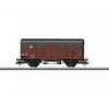 Märklin 44500 H0 uždengtas krovininis vagonas su konduktoriaus platforma, DB, IV epocha