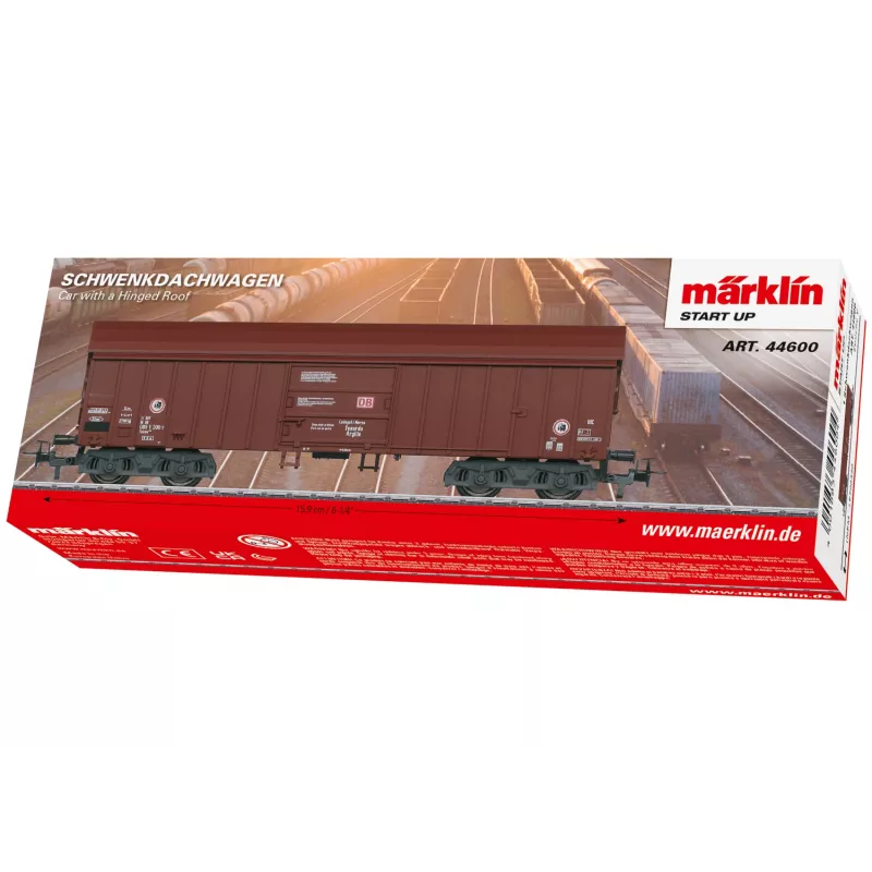 Märklin Start up 44600 H0 slenkančio stogo vagonas 'Teams 890' DB AG
