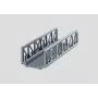 Märklin 074620 ažūrinis tiltas H0 modelių geležinkeliams (1:87 mastelis), pilkas, vieno kelio, 360 mm