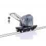 Märklin 46719 H0 skaitmeninis DB geležinkelio kranas
