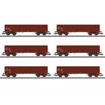 Märklin 046919 H0 AC dengtas krovininis vagonas Gms 30 Deutsche Bundesbahn III epocha