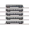 Märklin 087615 Z vėžės vagonų rinkinys „Blauer Enzian“ DB, MHI (3 vagonų keleivinis rinkinys)