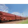 Märklin 000730 H0 24 vienetų rinkinys slenkamojo stogo vagonų Tals 968 DB IV epocha AC