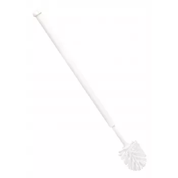 Haug Bürsten 6390 prieinama tualeto šluota, baltas plastikas, pailginta rankena