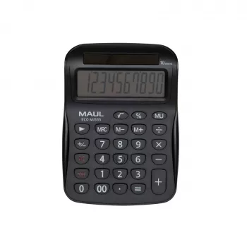 MAUL ECO MJ 555 stalinis skaičiuotuvas, baltas, 12 skaitmenų, dvigubas maitinimas 7263502