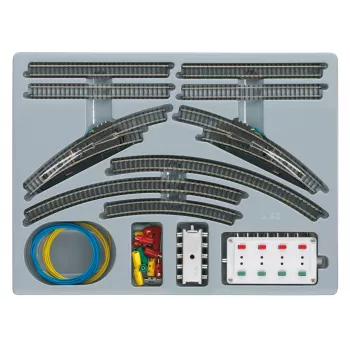 Märklin 08192 Dviejų kelių rinkinys T1 – Z skalė (1:220) bėgių plėtimo rinkinys