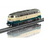 Märklin 39215 H0 klasės 218 dyzelinis lokomotyvas DB vandenyno mėlyna su mfx+ garsu ir LED