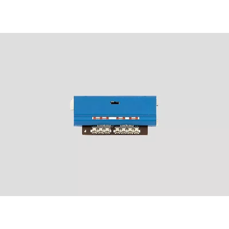 Märklin Universal Remote Switch - DCC skaitmeninis dekoderis modelių geležinkelio aksesuarams - 4 išėjimai - mėlynas (8945)