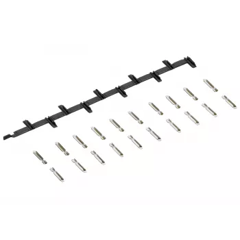Märklin Z 08954 bėgių atskyrimo ir sujungimo kontaktų rinkinys (10 atskyrimo, 20 sujungimo)