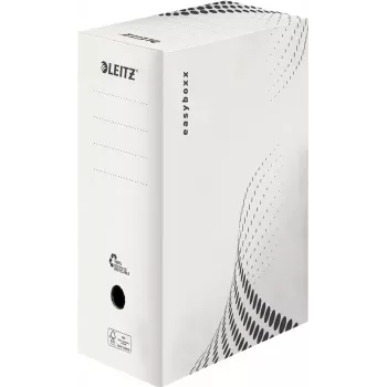 LEITZ easyboxx archyvavimo dėžė balta, 150 mm vidinis plotis, 25 vnt., perdirbtas gofruotasis kartonas