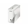 LEITZ easyboxx archyvavimo dėžė balta, 150 mm vidinis plotis, 25 vnt., perdirbtas gofruotasis kartonas