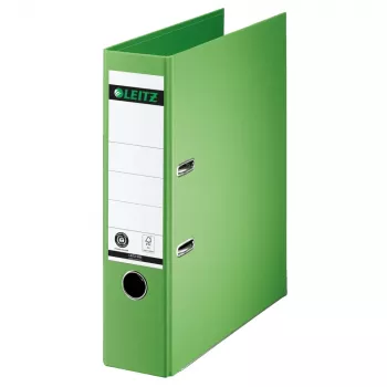 LEITZ 180° svirtinio segtuvo aplankas A4 80 mm šviesiai žalias kartoninis 1007-00-50