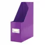 LEITZ Click & Store WOW žurnalų laikiklis A4, violetinis, kietas kartonas su PP plėvele, surenkamas spaudžiamaisiais užsegimais, 1 vnt. (6047-00-62)