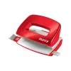 LEITZ Mini NeXXt WOW 5060 raudonas 10 lapų 2 skylių perforatorius 5060-10-26