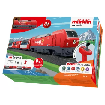 Märklin World 29348 H0 pradinis rinkinys Glacier Express (29348)