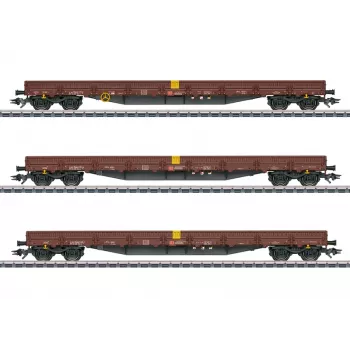 Märklin 047162 dengtas prekinis vagonas Gms 30 AC H0 V epocha rudas