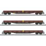 Märklin 047162 dengtas prekinis vagonas Gms 30 AC H0 V epocha rudas