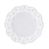 PAPSTAR Tortenspitzen apvalios torto servetėlės Ø 28 cm, 100 vienetų, baltos nėriniuoto rašto 12268