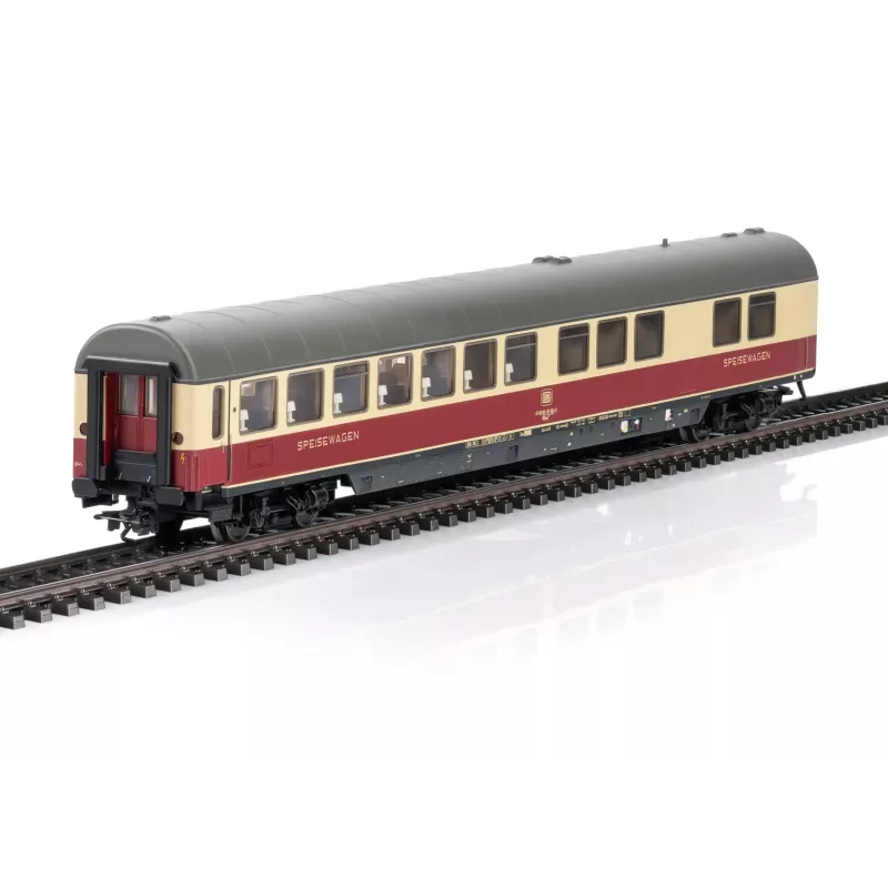 Märklin 43872 H0 TEE Rheingold maitinimo vagonas WRümh 132, DB IV epocha, mėlynas/kreminis