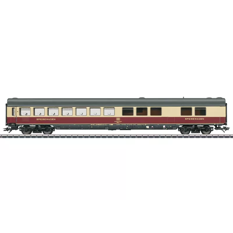 Märklin 43872 H0 TEE Rheingold maitinimo vagonas WRümh 132, DB IV epocha, mėlynas/kreminis