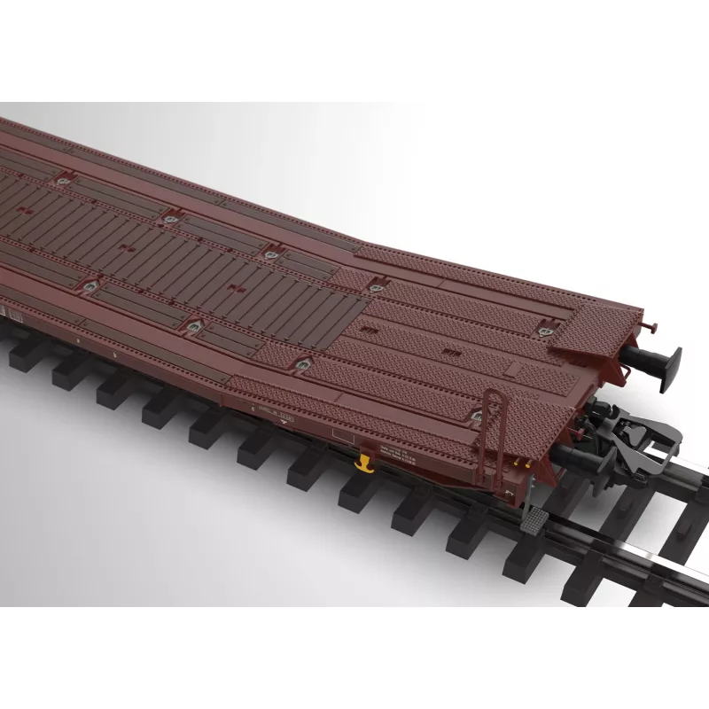 Märklin 47430 H0 platforminiai vagonai Laads 800B pora, Transwaggon GmbH