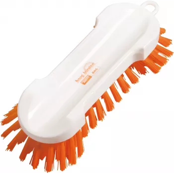 Haug Bürsten Anti-Bac valymo šepetys 88306 baltas/oranžinis plastikinis