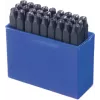 Brüder Mannesmann 27 dalių raidžių štampų rinkinys 10 mm (244-10)