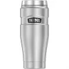 THERMOS Stainless King kelioninis puodelis 470 ml matinis juodas 4002233047