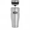 THERMOS Stainless King kelioninis puodelis 470 ml matinis juodas 4002233047