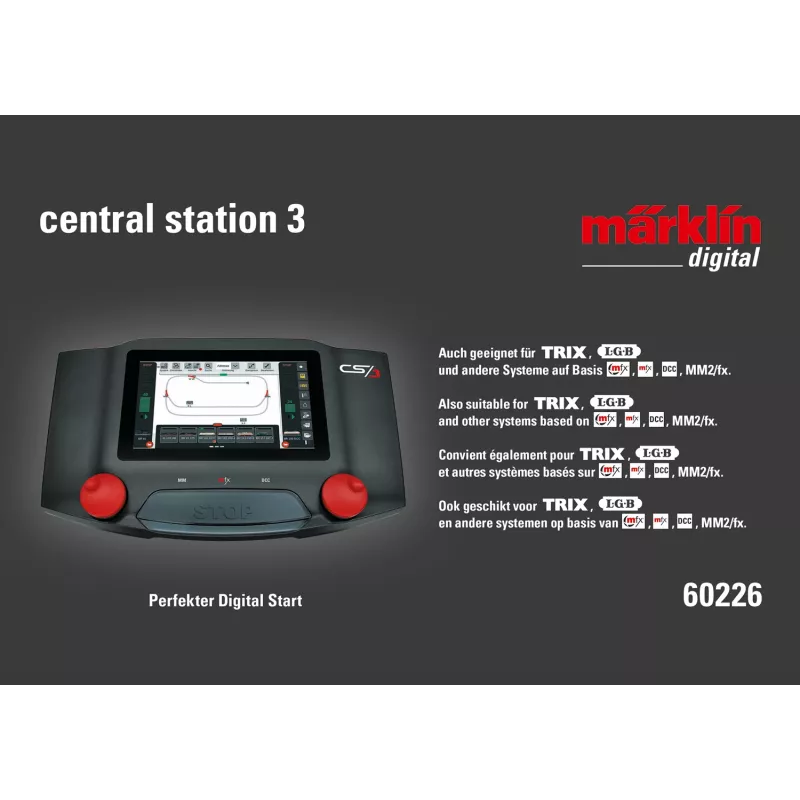 Märklin Central Station 3 rankinis valdymo pultas 60226