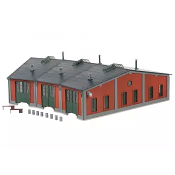 Märklin 72887 lokomotyvų depo pastato modelių rinkinys, HO skalė