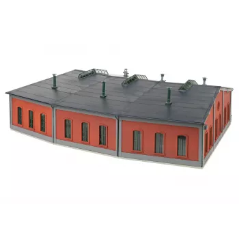 Märklin 72887 lokomotyvų depo pastato modelių rinkinys, HO skalė