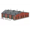 Märklin 72887 lokomotyvų depo pastato modelių rinkinys, HO skalė