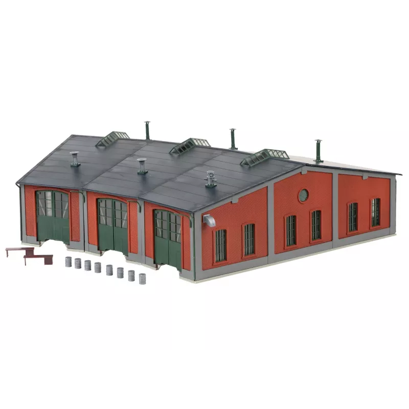 Märklin 72887 lokomotyvų depo pastato modelių rinkinys, HO skalė
