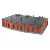 Märklin 72887 lokomotyvų depo pastato modelių rinkinys, HO skalė