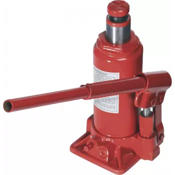 Brüder Mannesmann hidraulinis butelinis domkratas 5 t, kėlimo aukštis 197-380 mm, GS sertifikuotas 007-T-GS-5T