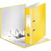 Leitz 180° WOW A4 dokumentų segtuvas su svirtimi, geltonas, 80 mm nugarėlė, 600 lapų, kartoninis, 10050016