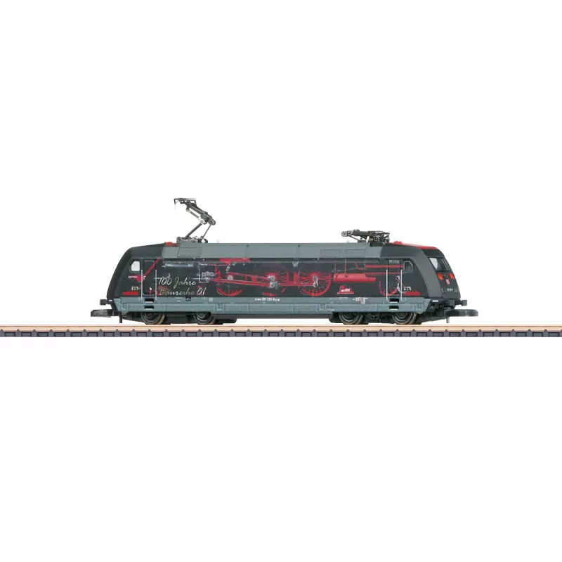 Märklin 88668 Z mastelio elektrovežis Class 101 su reklamine DB AG MHI specialaus leidimo apdaila