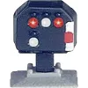 Märklin 89394 Z mastelio šviesos užtvaros signalas, žemo profilio, LED, pilkas/juodas, 15+