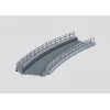 Märklin 074613 lenkta rampos dalis tilto atramai, HO skalė, pilka