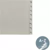 LEITZ popieriaus registro skirtukai gruodis–sausis A4, 13 kortelinių indekso skirtukų 12303085